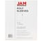 JAM Paper 9" x 11.5" Plastic Sleeve Page Protectors, 120ct.